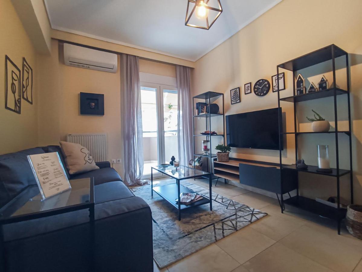 Modern Urban Flat Appartement Thessaloniki Buitenkant foto